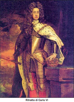 Ritratto di Carlo VI d'Asburgo.